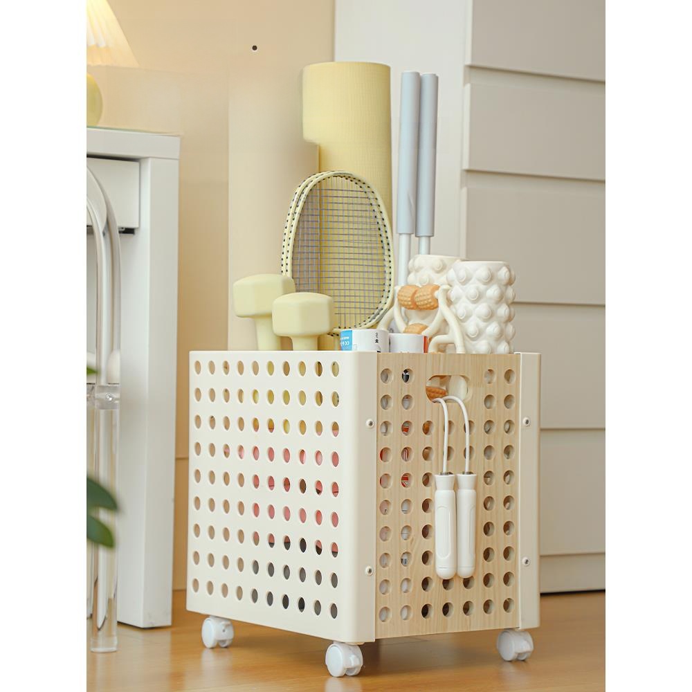 Sports Equipment Storage Rack - Modern Minimalist Yoga Mat Storage Basket