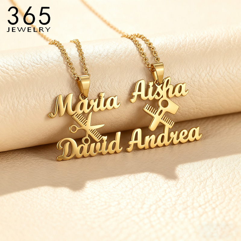 Sports Equipment Dryer - Custom Name Necklace Barber Shop Pole