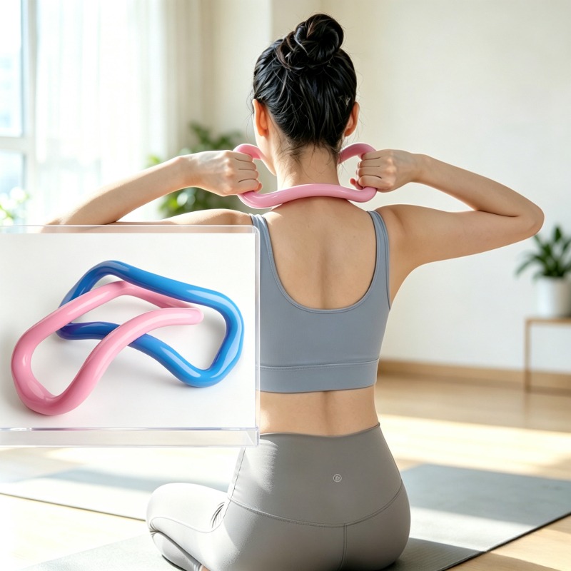 Sports Equipment For Home - Prati Yoga Ring Shoulder Stretching Trainer