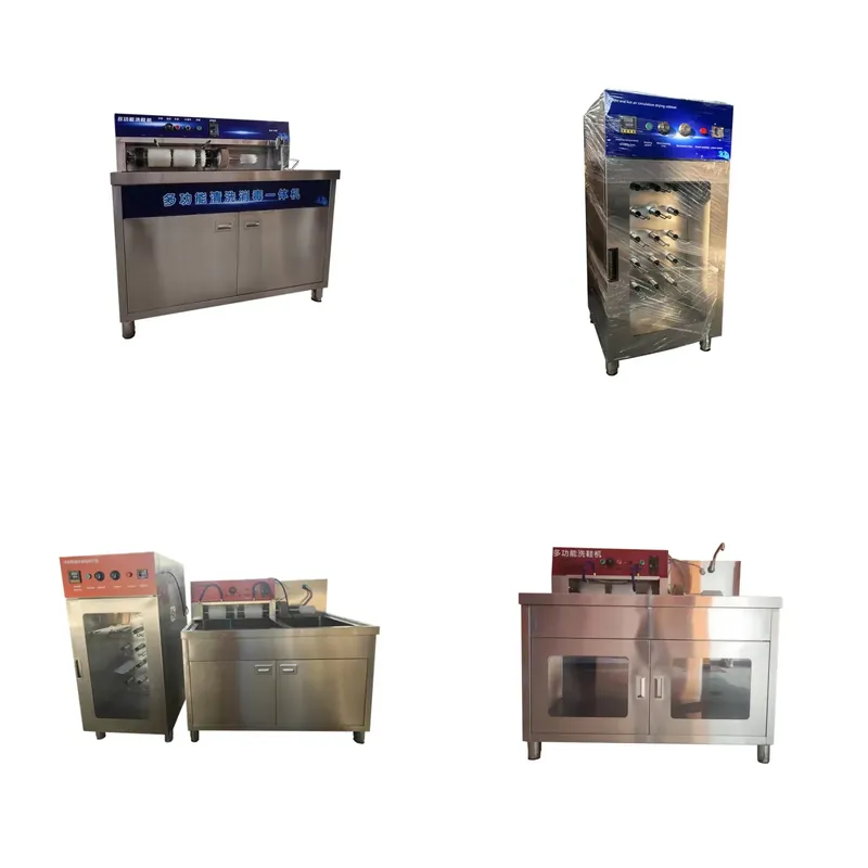 Sports Equipment Dryer - Semi-Automatic Stainless Steel Shoe Washing Machine