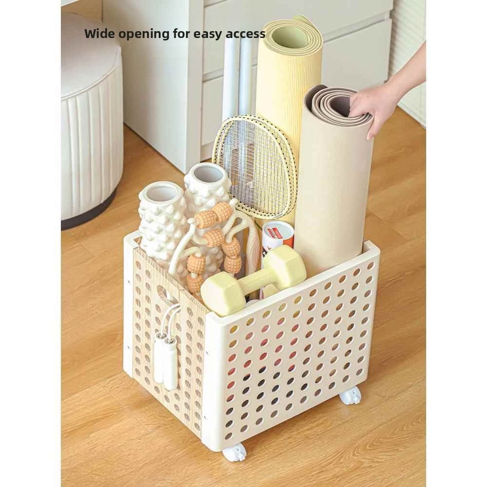 Modern Minimalist Yoga Mat Sto - Sports Equipment Storage Rack 评论和价格