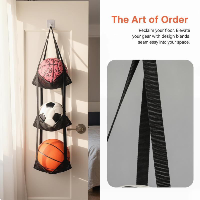 Wall Mounted Basketball Storag - Sports Equipment Garage Organizer 评论和价格