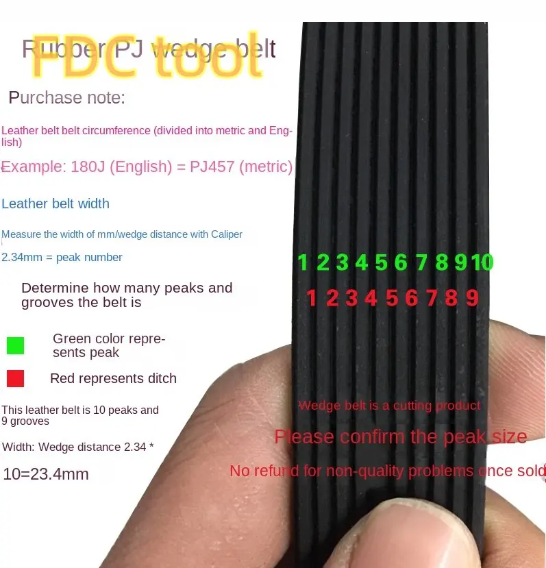 400J Drive Belt Ribs Belt for  - Sports Equipment Dryer 评论和价格
