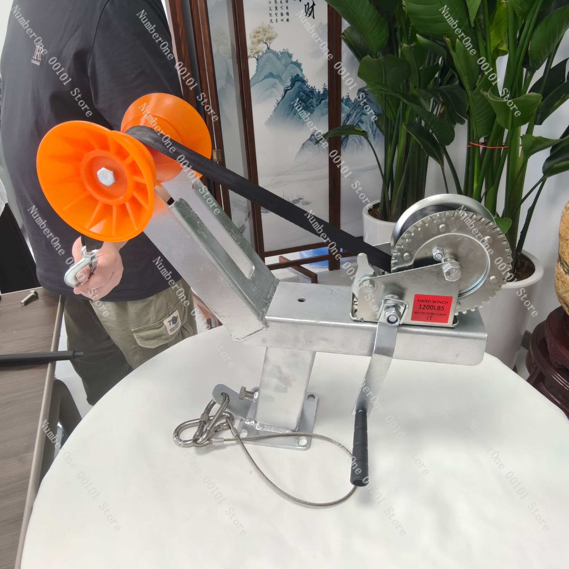 Boat Trailer Winch Bracket wit - Trampoline Spring Cover 评论和价格
