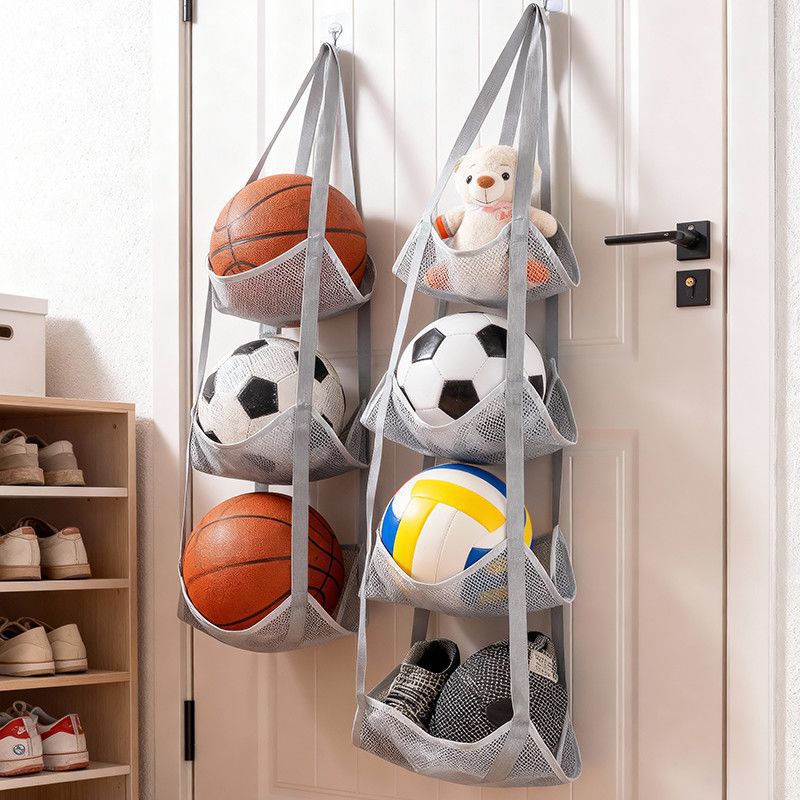 Wall Mounted Ball Storage Hang - Sports Equipment Garage Organizer 评论和价格