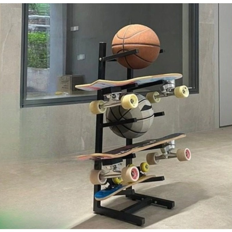 Skateboard Equipment Rack Inte - Sports Equipment Storage Rack 评论和价格