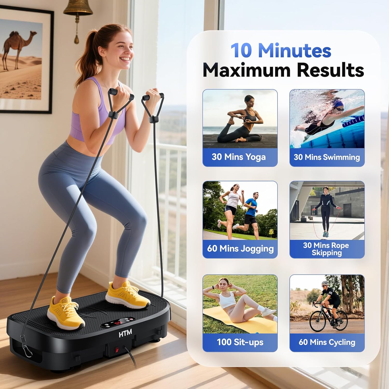Vibration Plate Fat Burning Fi - Sports Equipment Wholesale 评论和价格