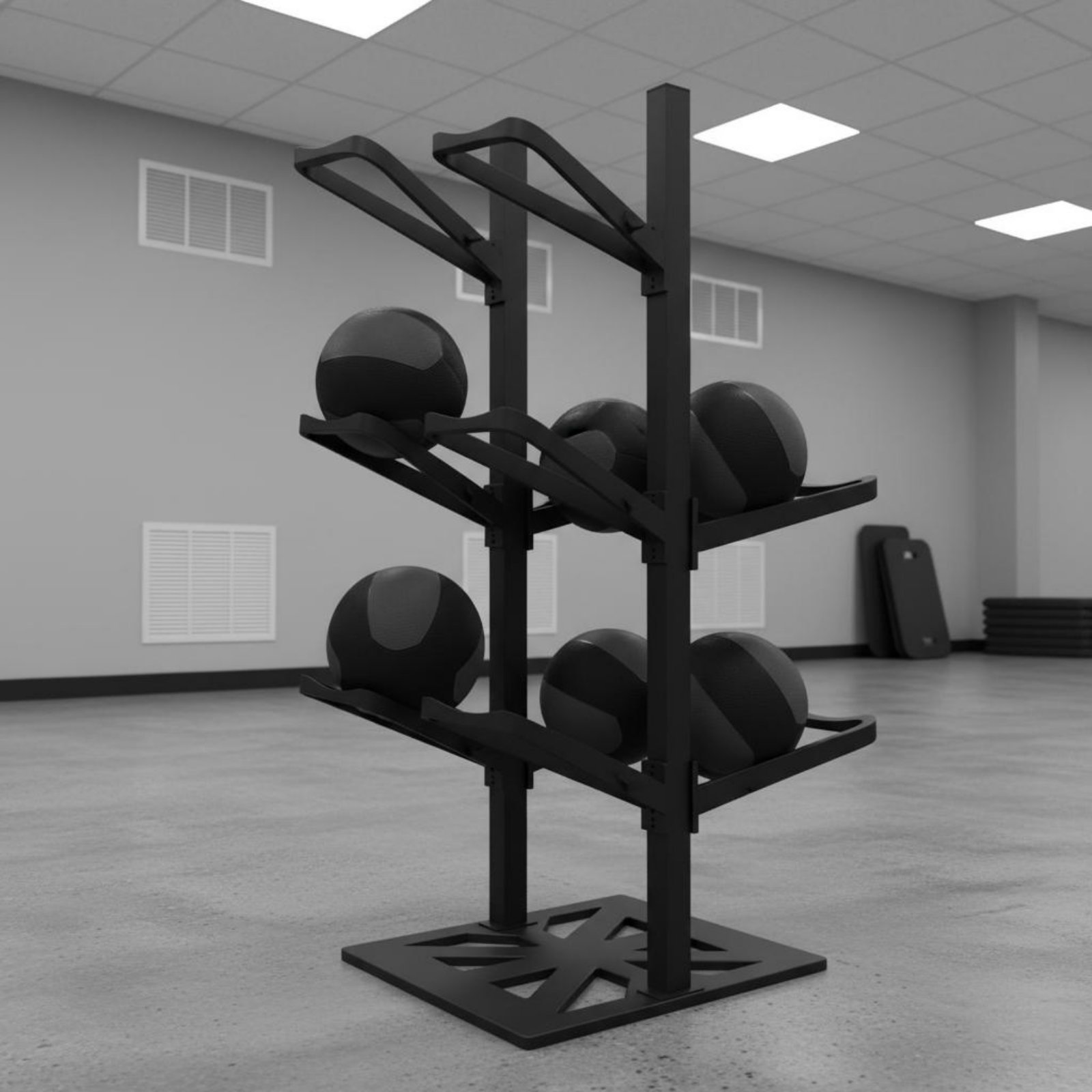 Basketball Rack Space Saving B - Sports Equipment Garage Organizer 评论和价格