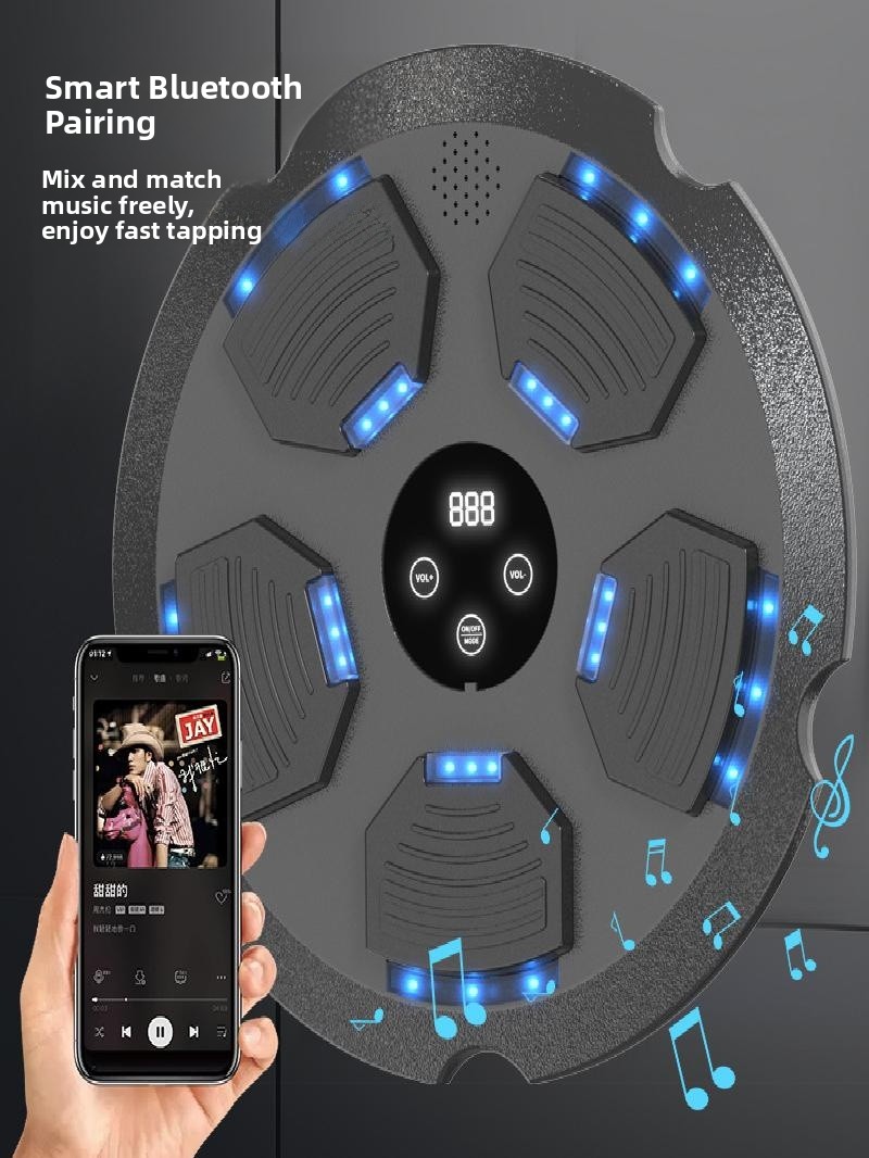 New Bluetooth Music Wall Targe - Sports Equipment You Hit 评论和价格