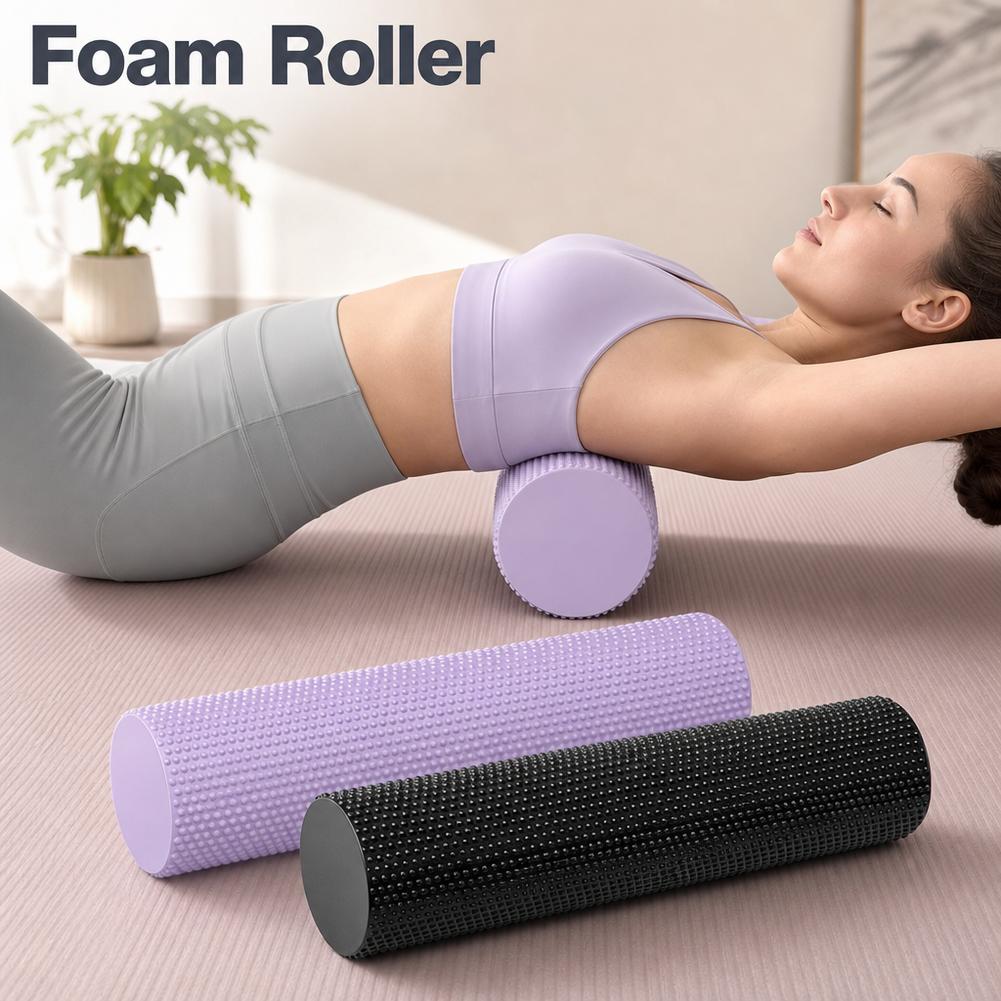 Yoga Foam Roller EVA High Dens - Sports Equipment For Home 评论和价格