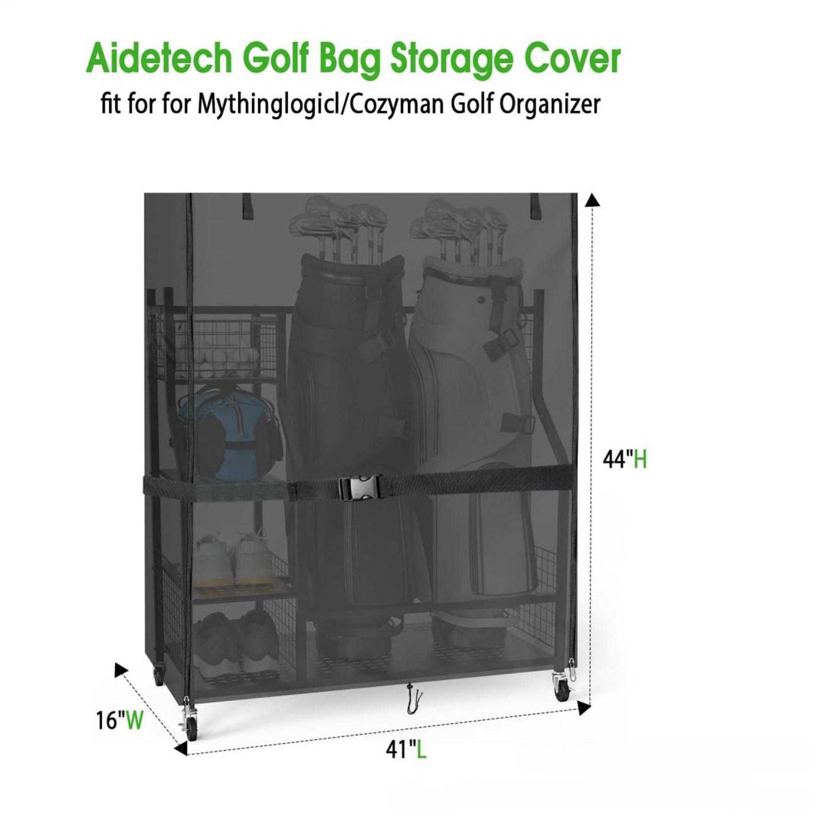 Golf Bag Storage Cover Oxford  - Sports Equipment Garage Organizer 评论和价格