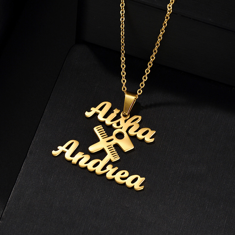 Custom Name Necklace Barber Sh - Sports Equipment Dryer 评论和价格