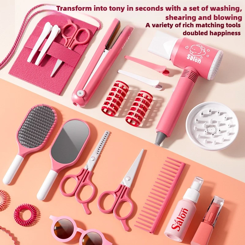 Girls Beauty Salon Set Kids Ha - Sports Equipment Dryer 评论和价格